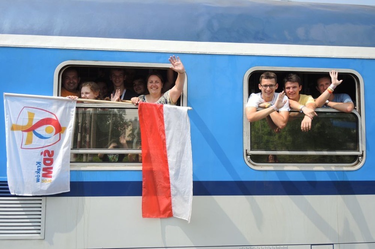 Pierwszy pociąg wyruszył z Bielska-Białej na ŚDM!