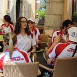 Pielgrzymi w Krakowie