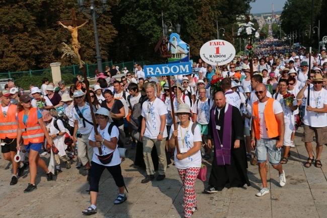 Pielgrzymka diecezji radomskiej jest jedną z największych pieszych pielgrzymek w kraju