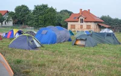 Pobudka i odprawa w Miasteczku Łowickim