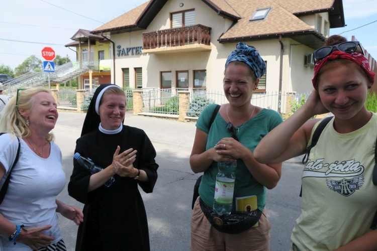 Piesi pielgrzymi z archidiecezji gdańskiej już w Krakowie