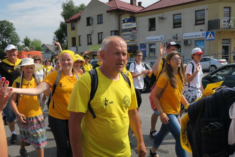 Piesi pielgrzymi z archidiecezji gdańskiej już w Krakowie