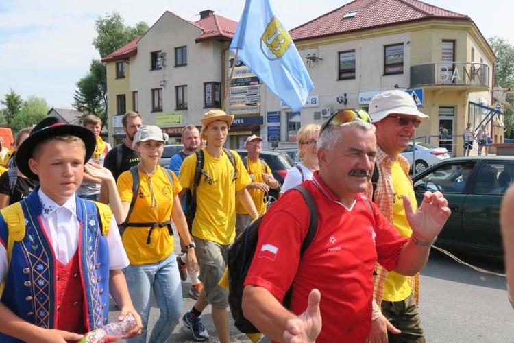 Piesi pielgrzymi z archidiecezji gdańskiej już w Krakowie