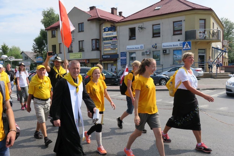 Piesi pielgrzymi z archidiecezji gdańskiej już w Krakowie