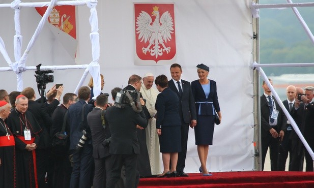 Papież Franciszek jest już w Polsce!