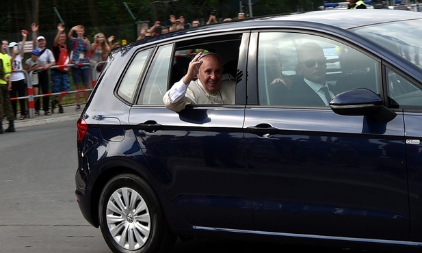 Papież Franciszek w Krakowie 