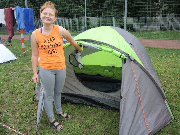 Bielsko-żywieckie miasteczko namiotowe pod Wawelem