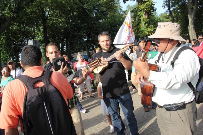 Pielgrzymi ŚDM w Darłowie