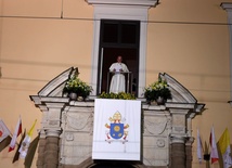 Franciszek w oknie Jana Pawła