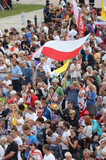 Franciszek u stóp Maryi