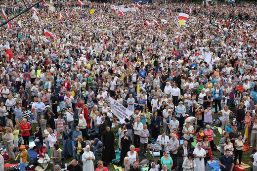 Franciszek u stóp Maryi