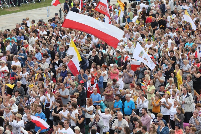 Franciszek u stóp Maryi