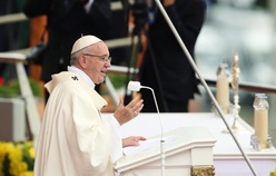 Papież: Nie ma wystąpienia Boga, które rozwiązywałoby kwestię polityczną
