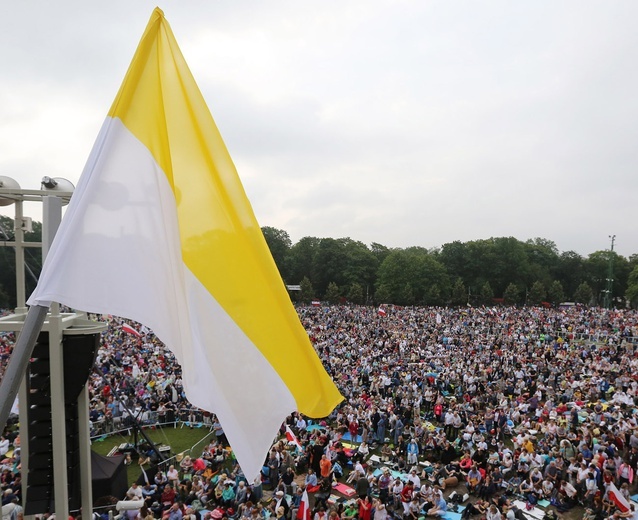 Franciszek u stóp Maryi