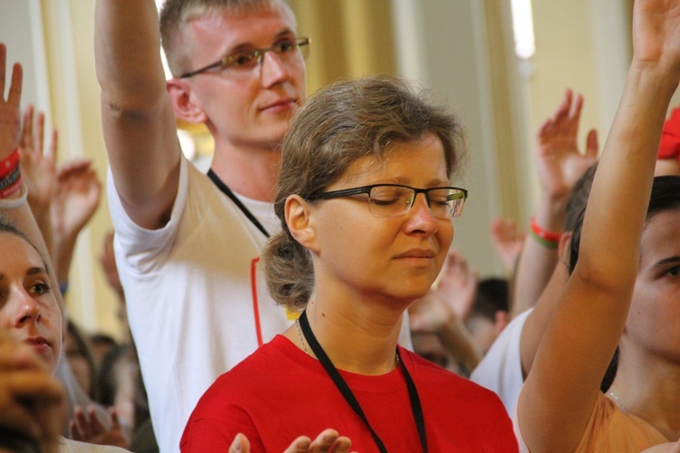 Katecheza ks. Roberta Patro w kościele NSPJ w Mysłowicach