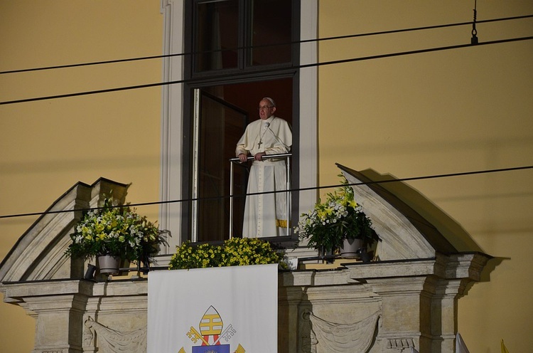 Franciszek i pielgrzymi z Lublina