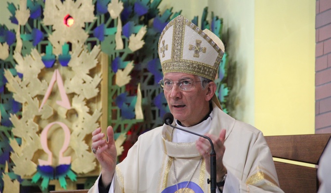 Abp Francesco Moraglia, Pariarcha Wenecji w Mysłowicach