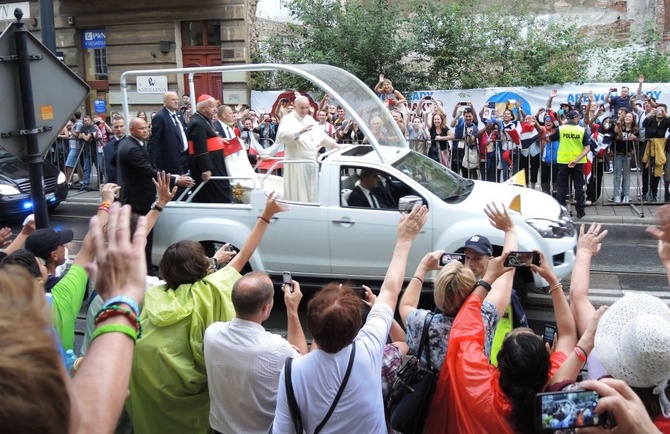 Podbeskidzie w Krakowie i na Błoniach - już z Franciszkiem!