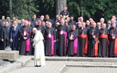 Wizyta papieża Franciszka w Birkenau