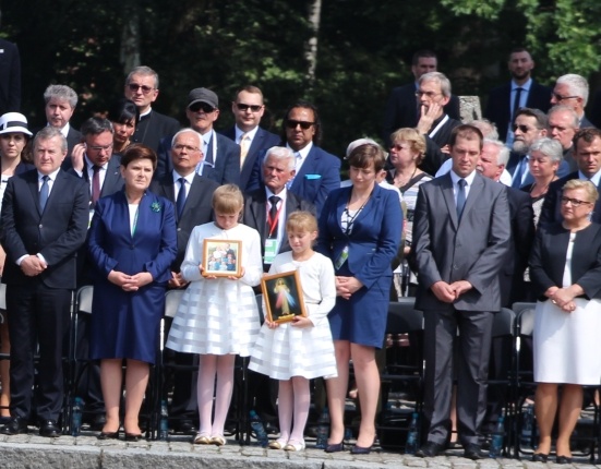 Wizyta papieża Franciszka w Birkenau