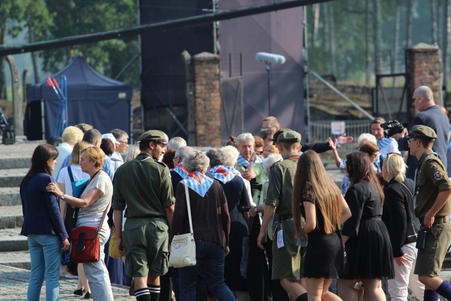 Wizyta papieża Franciszka w Birkenau