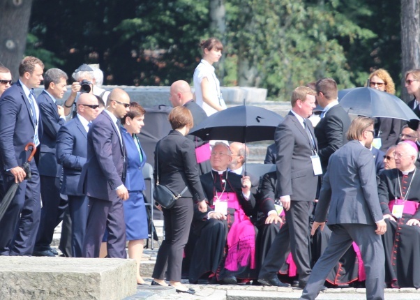 Wizyta papieża Franciszka w Birkenau