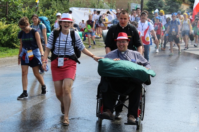 Pielgrzymi ŚDM na Campus Misericordiae