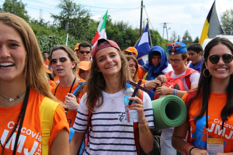 Pielgrzymi ŚDM na Campus Misericordiae