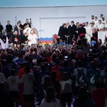 Spotkanie papieża Franciszka z wolontariuszami ŚDM
