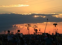 Czuwanie ŚDM z papieżem na Campusie Misericordiae