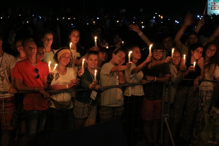 Czuwanie ŚDM z papieżem na Campusie Misericordiae