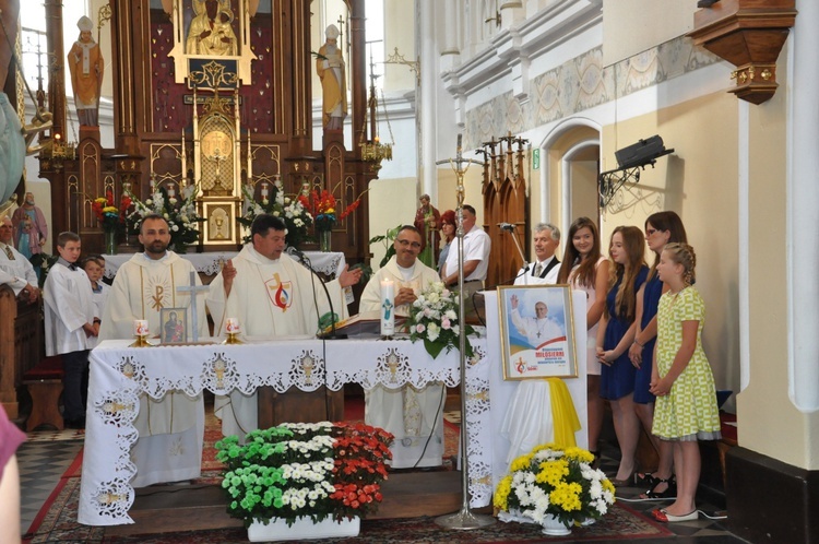 Pobyt pielgrzymów z Włoch w Pacynie