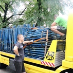 Sprzątanie Krakowa po ŚDM