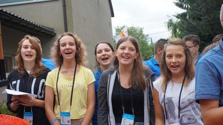 Pożegnanie pielgrzymów w Rzeszotarach