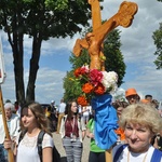 Wyjście pielgrzymki na Jasną Górę