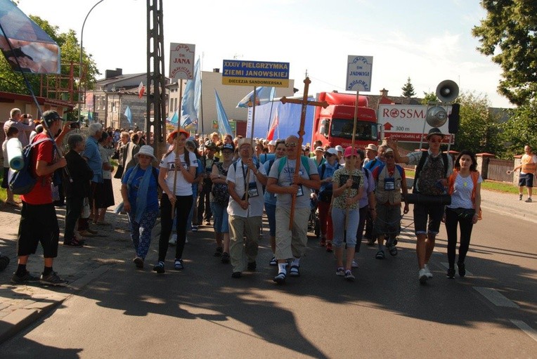 Pielgrzymka Janowska na trasie 