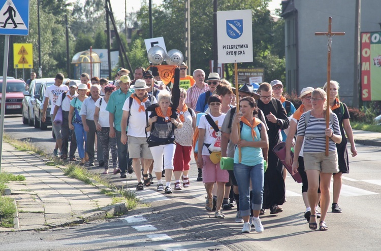 71. Pielgrzymka Rybnicka - grupa pszowska - dzień przed