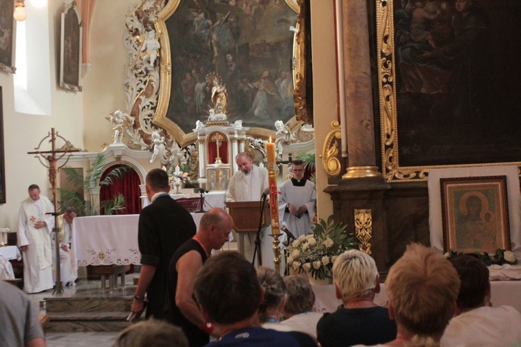 Msza święta w Sośnicy