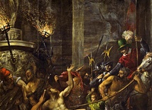 Tycjan (Tiziano Vecellio) Męczeństwo świętego Wawrzyńca, olej na płótnie, 1567
klasztor San Lorenzo, El Escorial