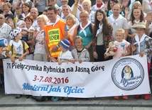 71. Pielgrzymka Rybnicka - dzień pierwszy - wymarsz grup 1, 2A i 2B