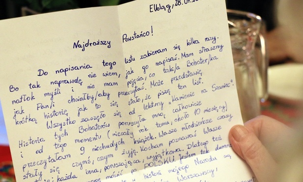 Wdzięczność wyrażona na papierze