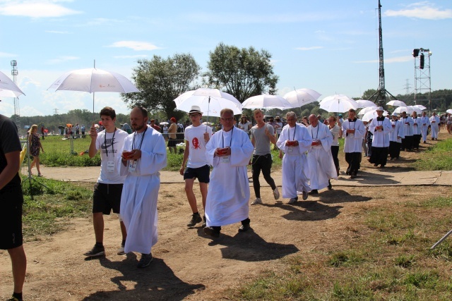 Modliliśmy się z papieżem na Campus Misericordiae