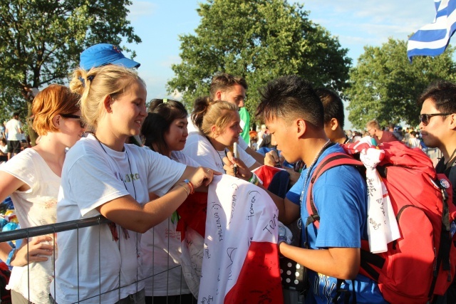 Modliliśmy się z papieżem na Campus Misericordiae