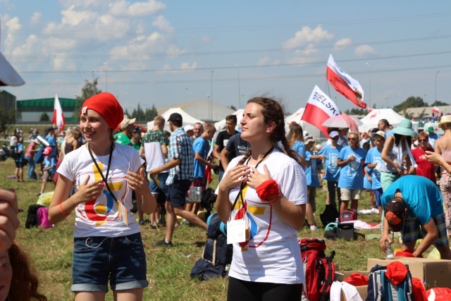 Z czechowickiego Gimnazjum Katolickiego na Campus Misericordiae