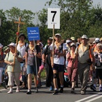 71. Pielgrzymka Rybnicka - dzień drugi (Czekanów - Górniki; grupy 5 i 7).