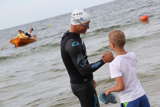 Wpław z Kołobrzegu na Bornholm