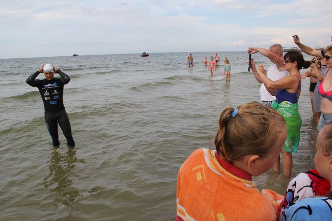 Wpław z Kołobrzegu na Bornholm