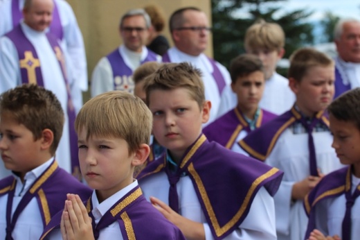 Pogrzeb śp. ks. prał. Pawła Grządziela w Mazańcowicach