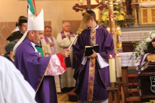 Pogrzeb śp. ks. prał. Pawła Grządziela w Mazańcowicach