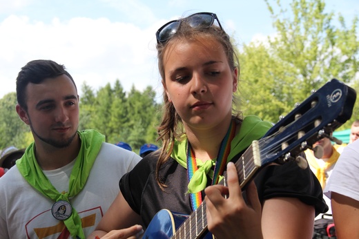 71. Pielgrzymka Rybnicka - dzień drugi (prezentacja grup)